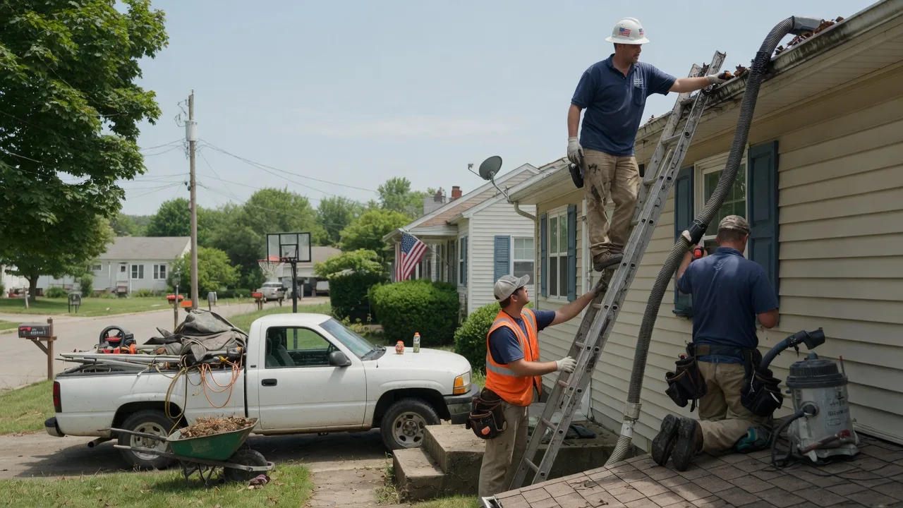 Gutter Installation in Higginsport, OH near me